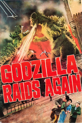 Poster of Godzilla Raids Again