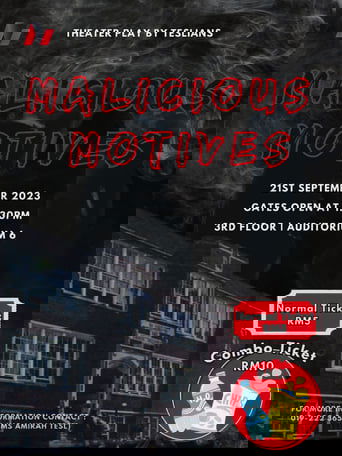 Poster of Theater Play of Malicious Motives
