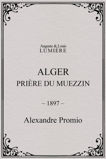 Poster of Alger : prière du muezzin