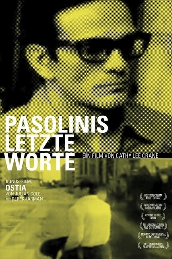 Poster of Pasolini's Last Words