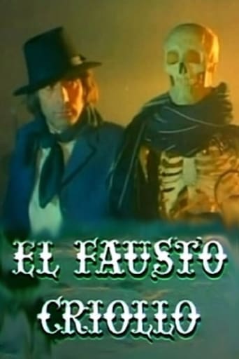 Poster of El Fausto criollo