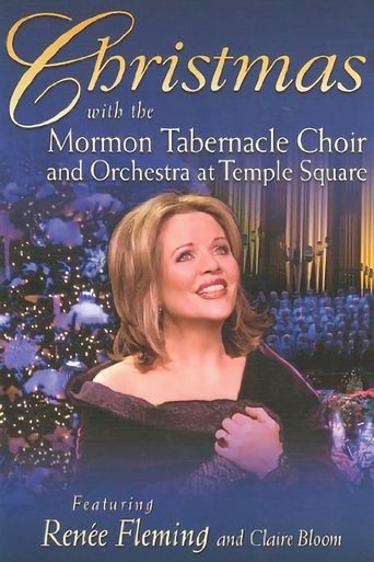 Poster of Christmas with the Mormon Tabernacle Choir and Orchestra at Temple Square featuring Renee Fleming and Claire Bloom