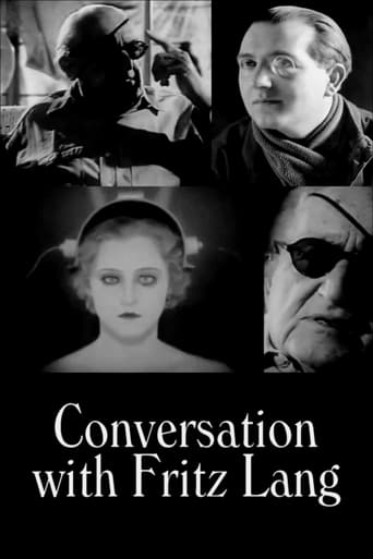 Poster of Conversation with Fritz Lang