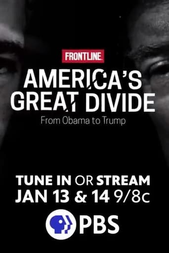 Poster of America's Great Divide: From Obama to Trump