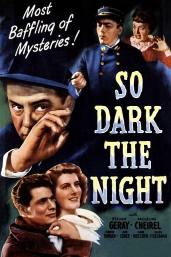 Poster of So Dark the Night