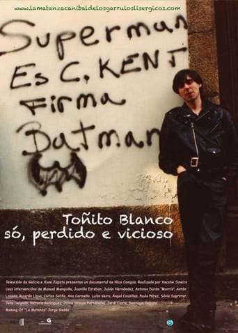 Poster of Toñito Blanco. Só, perdido e vicioso