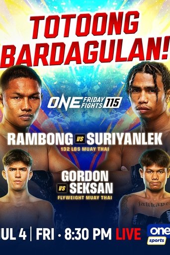 Poster of ONE Friday Fights 115: Rambong vs. Suriyanlek