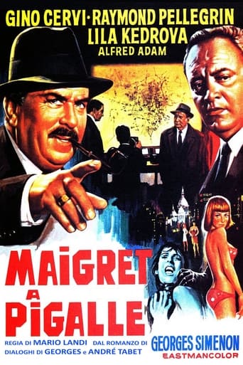 Poster of Maigret at the Pigalle