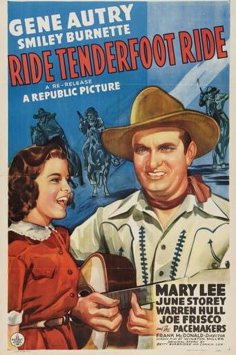 Poster of Ride, Tenderfoot, Ride