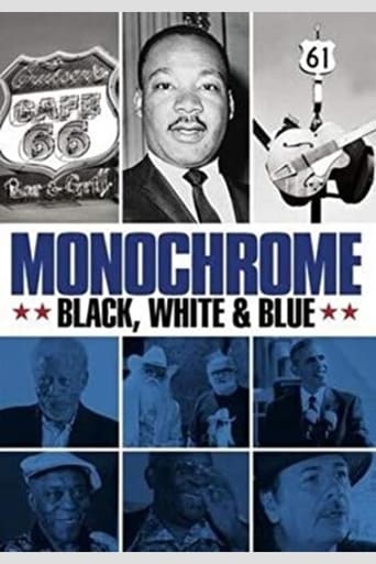 Poster of Monochrome: Black, White & Blue