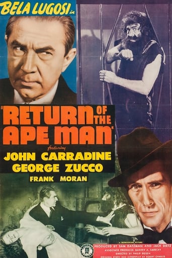 Poster of Return of the Ape Man