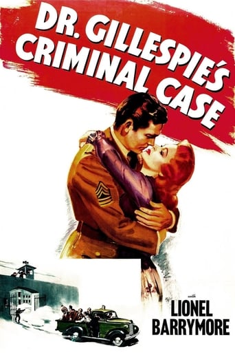 Poster of Dr. Gillespie's Criminal Case