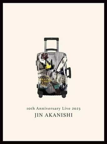 Poster of 赤西仁 JIN AKANISHI "10th Anniversary Live 2023"