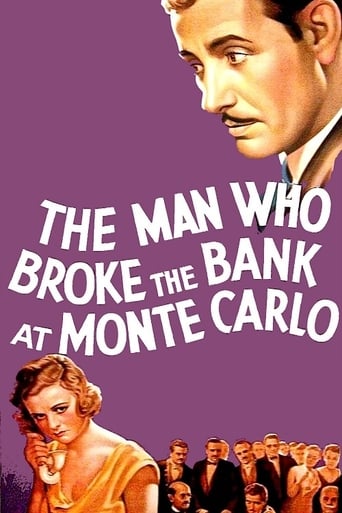 Poster of The Man Who Broke the Bank at Monte Carlo