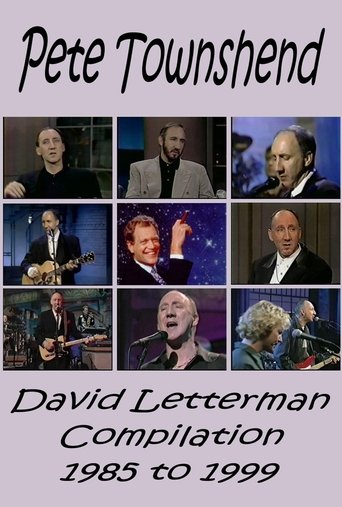 Poster of Pete Townshend - Letterman Compilation 1985-1999