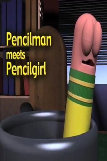 Pencilman Meets Pencilgirl Poster of Pencilman Meets Pencilgirl