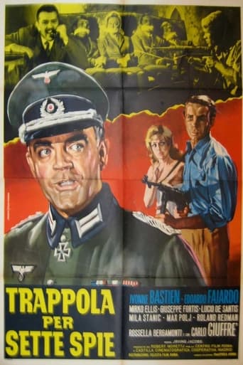 Poster of Trappola per sette spie
