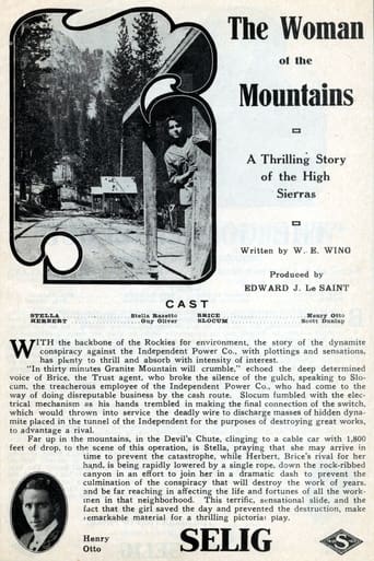 Poster of The Woman of the Mountains