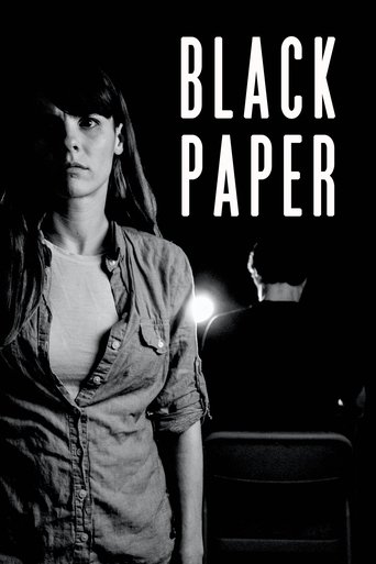 Black Paper Poster of Black Paper