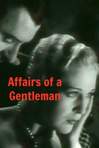 Poster of Affairs of a Gentleman