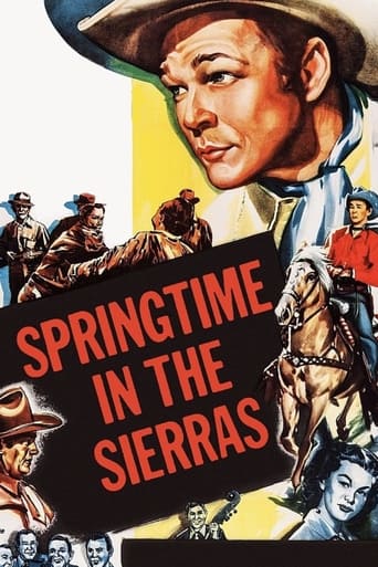 Poster of Springtime in the Sierras
