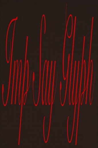 IMP SAY GLYPH Poster of IMP SAY GLYPH