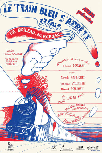 Poster of Le train bleu s'arrête 13 fois