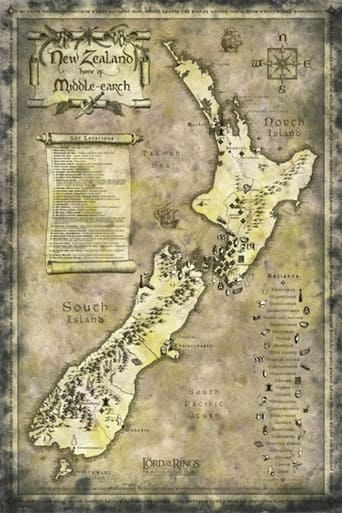 Poster of New Zealand as Middle Earth