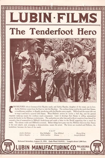 Poster of The Tenderfoot Hero