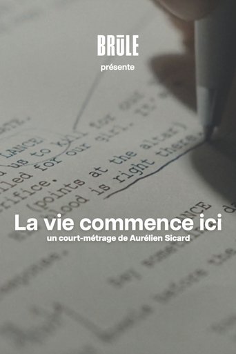 La vie commence ici Poster of La vie commence ici