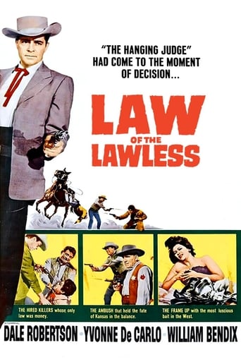 Poster of Law of the Lawless