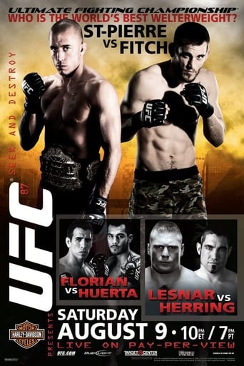Poster of UFC 87: Seek and Destroy
