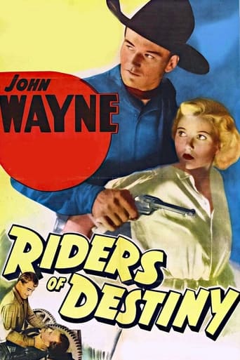 Poster of Riders of Destiny