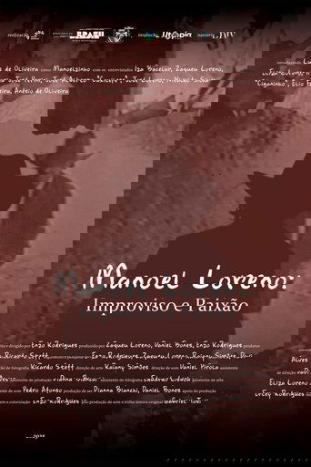 Poster of Manoel Loreno: Improviso e Paixão