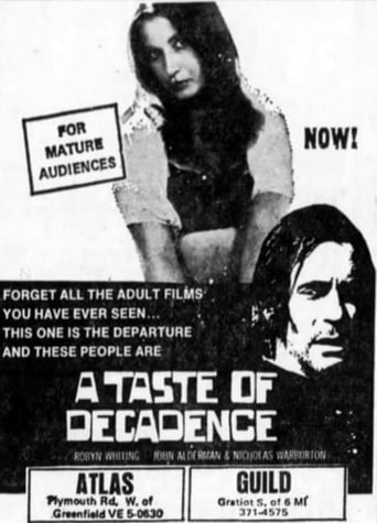 Poster of A Taste of Decadence