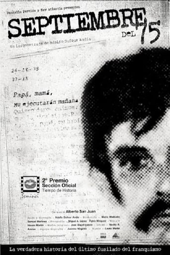 Poster of Septiembre del 75