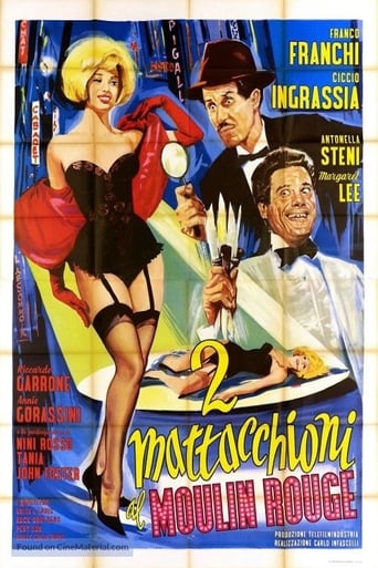 Poster of 2 mattacchioni al Moulin Rouge
