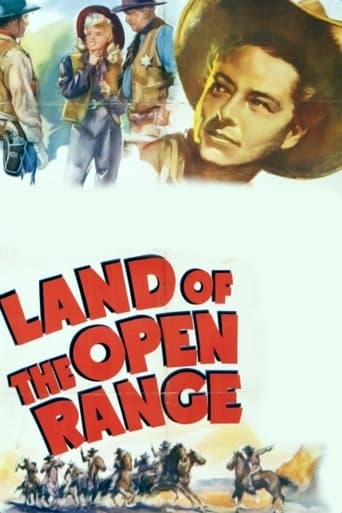 Poster of Land of the Open Range