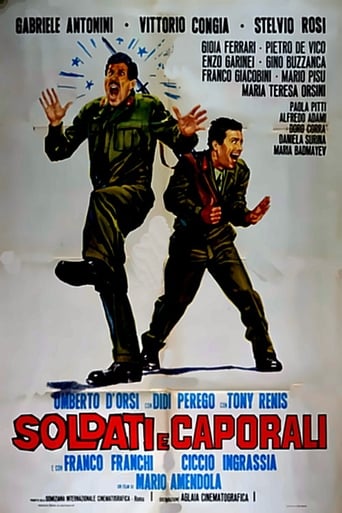 Poster of Soldati e caporali