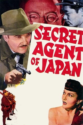 Poster of Secret Agent of Japan