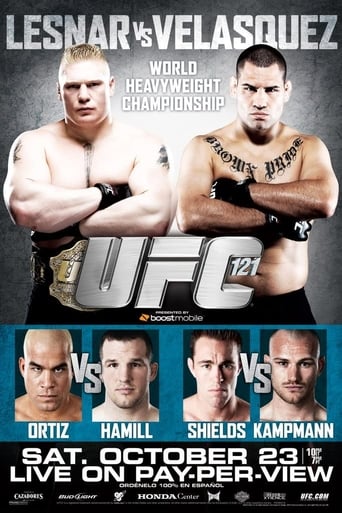 Poster of UFC 121: Lesnar vs. Velasquez
