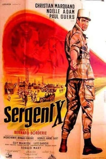 Poster of Sergeant X of the Foreign Legion
