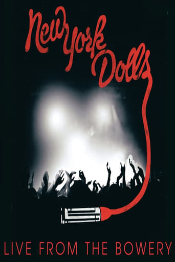 Poster of New York Dolls: Live From The Bowery