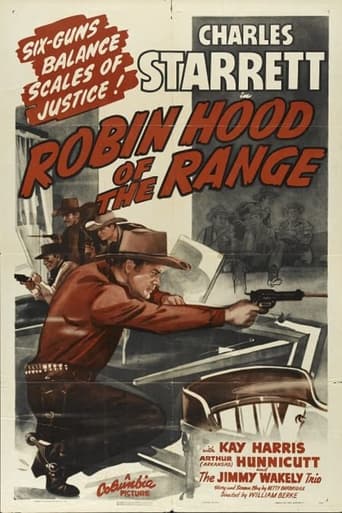 Poster of Robin Hood of the Range