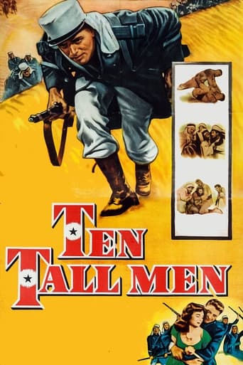 Poster of Ten Tall Men