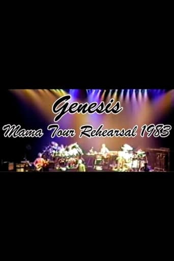 Poster of Genesis: Mama Tour Rehearsal