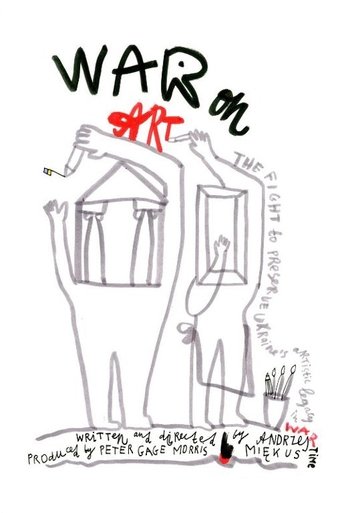 Poster of War on Art