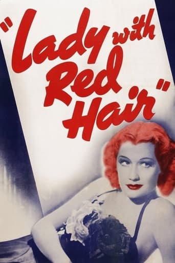 Poster of Lady with Red Hair