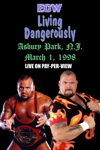 Poster of ECW Living Dangerously 1998