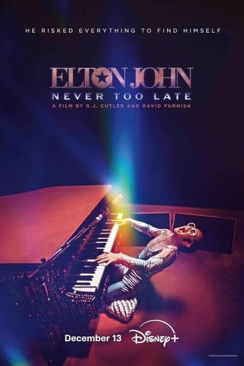 Poster of Elton John: Never Too Late